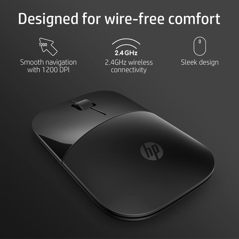 [Australia - AusPower] - Z3700 WIRELESS MOUSE BLACK ONYX GLOSSY 