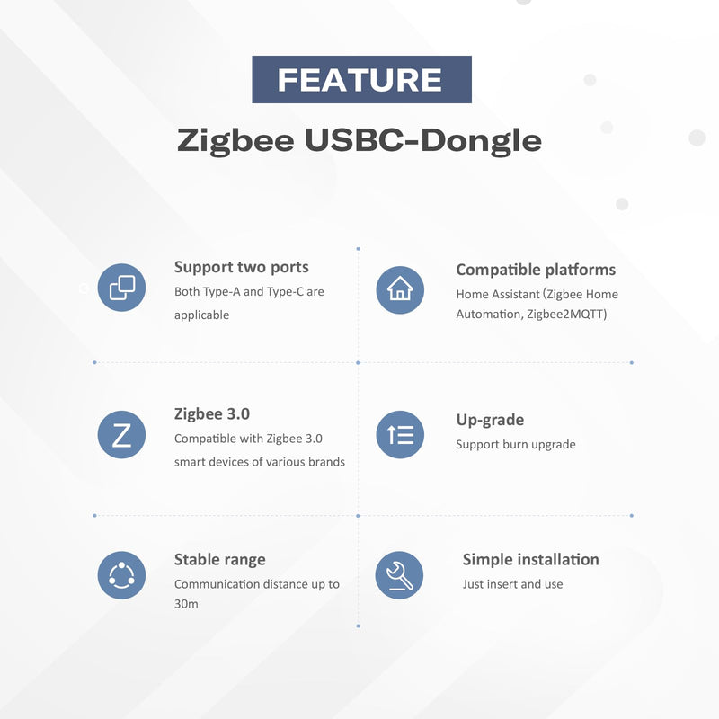 [Australia - AusPower] - THIRDREALITY Zigbee 3.0 USBC-Dongle, Universal Zigbee USB Stick, Compatible with Home Assistant ZHA and Zigbee2Mqtt 