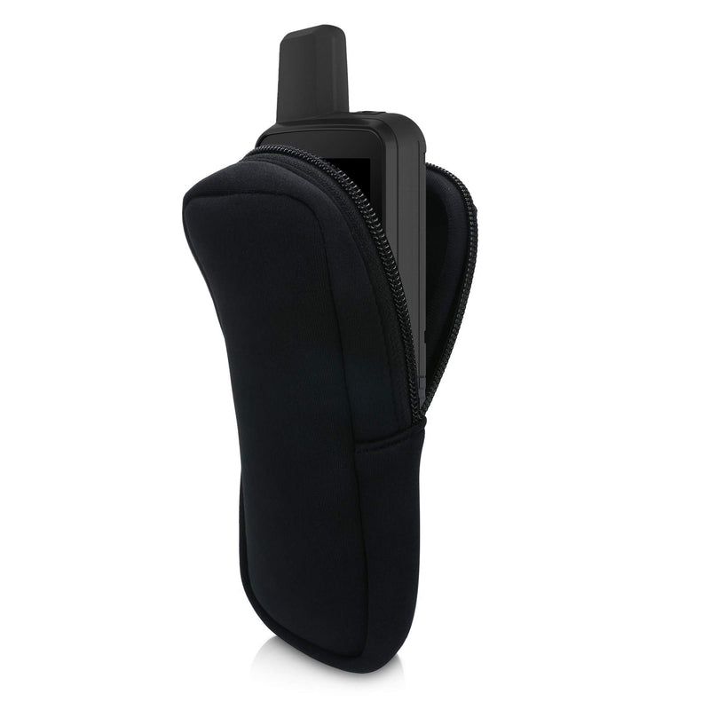 [Australia - AusPower] - kwmobile Soft Case Compatible with Garmin GPSMAP 66s / 66st / 66i - Protective Pouch for Handheld GPS - Black 