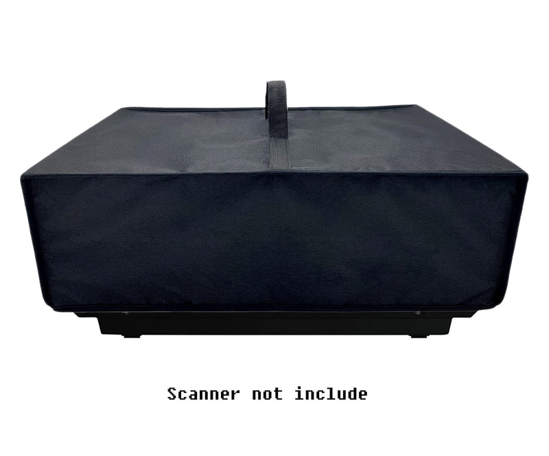 [Australia - AusPower] - RayCue Wanty Black Antistatic Water-Proof Dust-Proof Nylon Fabric Printer Cover Case Protector for Epson V600 and Canon Canoscan Photo Scanner 
