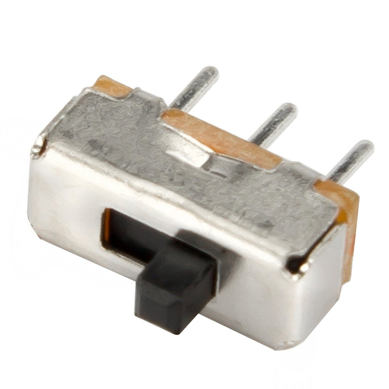 [Australia - AusPower] - DIYhz 100Pcs High Knob 3 Pin 2 Position 1P2T SPDT Vertical Slide Switch with PCB Panel for Arduino, 0.5 Amp, 50V DC, 2 mm 