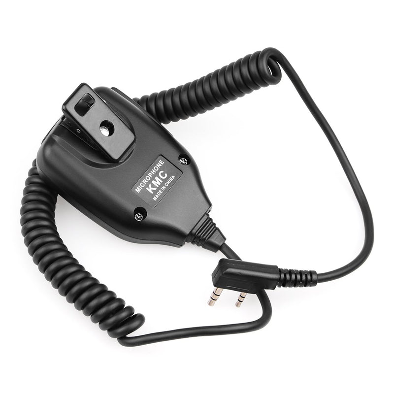 [Australia - AusPower] - Retevis Walkie Talkies Speaker Mic 2 Pin Shoulder Speaker for Baofeng BF-F8HP UV-5R UV-82 Kenwood TK-3000 Retevis RT22 RT21 RT19 H-777 H-777S RT15 RT22S RT68 RB18 RT27 RB26 Two Way Radios (2 Pack) 