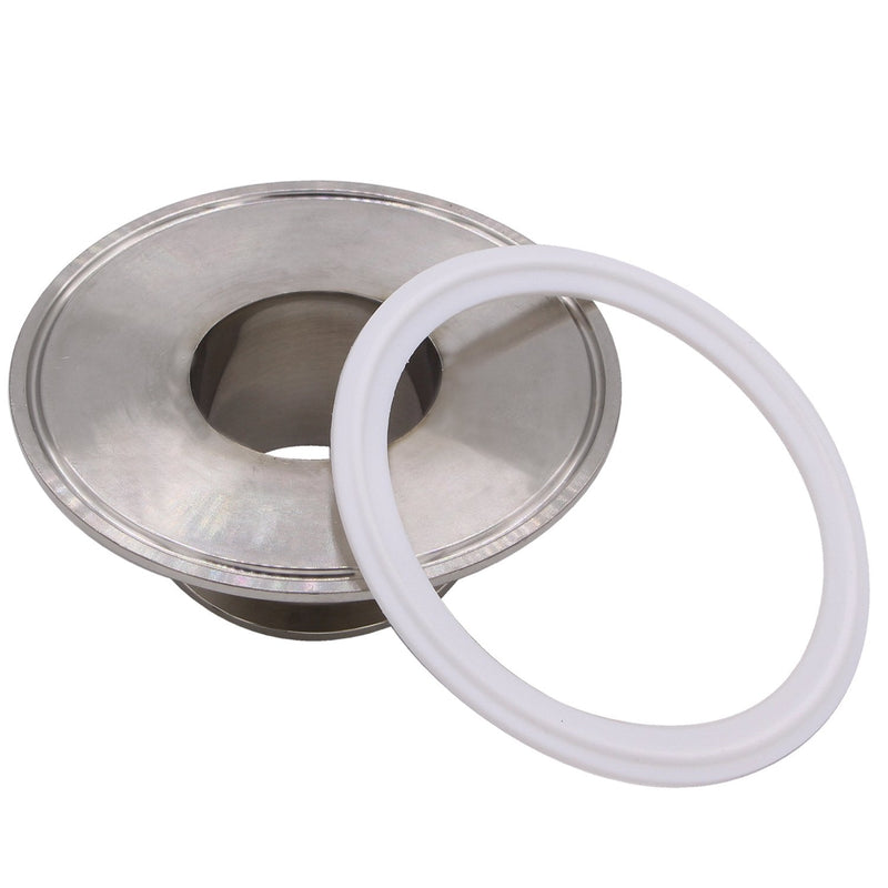 [Australia - AusPower] - DERNORD Teflon (PTFE) Tri-Clamp Gasket O-ring - 4 Inch Style Fits OD 119MM Sanitary Pipe Weld Ferrule (Pack of 15) Pack of 15 