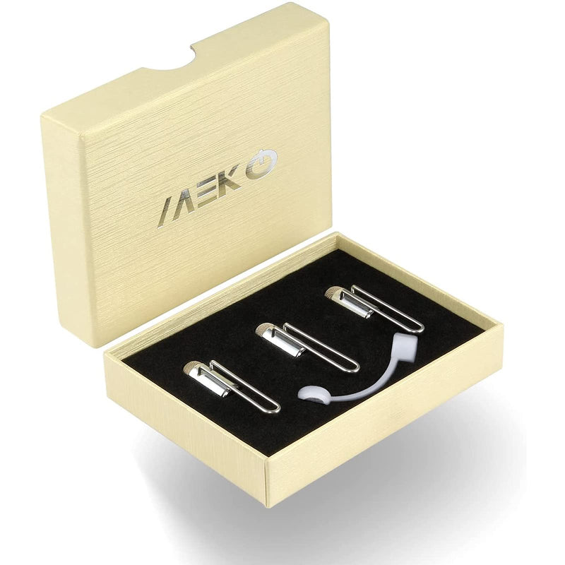 [Australia - AusPower] - MEKO 2 in 1 Cap Replacement for Apple Pencil Thin Fiber Tip as Stylus for iPads,iPhones,Tablets, Laptops and All Touch Screen Devices(3 Pcs) 