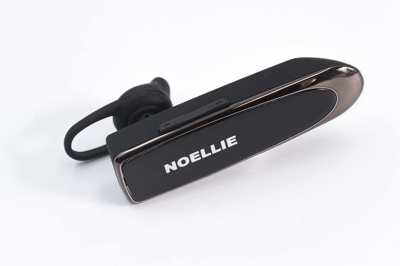 [Australia - AusPower] - Noellie Bluetooth Earpiece for Cell Phones Wireless V5.0 Hands Free Headset Noise Canceling Mic 24Hrs Talking 1440Hrs Standby Compatible with Mobile Phone Tablet Laptop for Work from Home Driver 