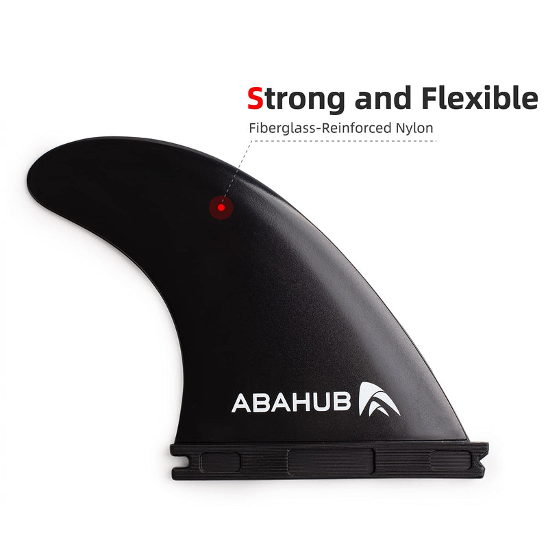 [Australia - AusPower] - Abahub Tri FCS/Future Fins Set, G5 Surfboard Fin, 3 Thruster Fins for Surf Boards, Surfing Longboard, Shortboard, Fiberglass Reinforced, Comes with Screws, Wax Comb and Key Future 