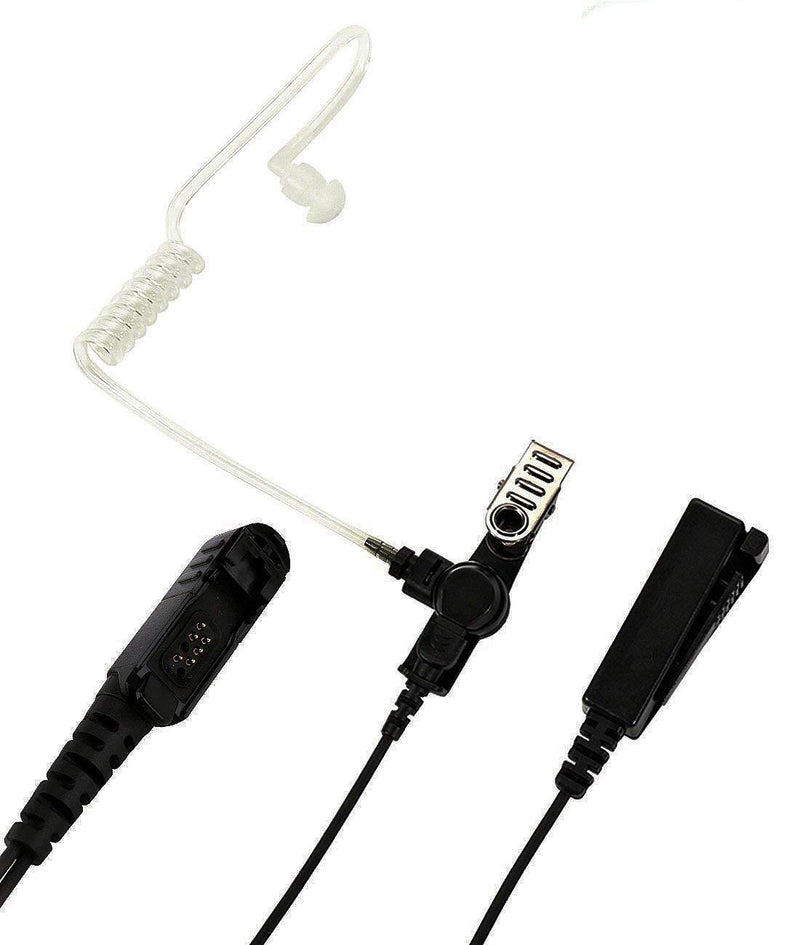 [Australia - AusPower] - abcGoodefg 2-Wire Covert Acoustic Surveillance Earpiece Kit for Motorola 2 Two Way Radio XPR3300 XPR3500 XIR P6620 XIR P6600 DP2400 DP2600 E8600 E8608 MotoTRBO 1 PACK 