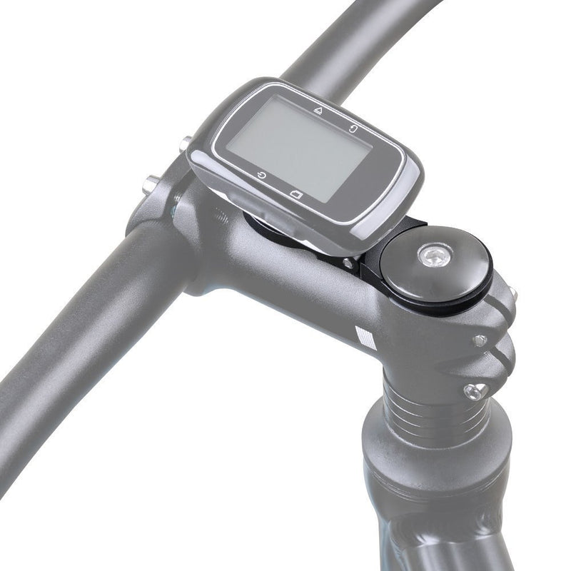 [Australia - AusPower] - Thinvik Aluminum Alloy Bike Computer Stem Mount for Garmin Edge 1030 1000 820 810 800 520 510 500 25 - Angle Adjustable,Hinge Feature Stem Mount for Garmin_Black 