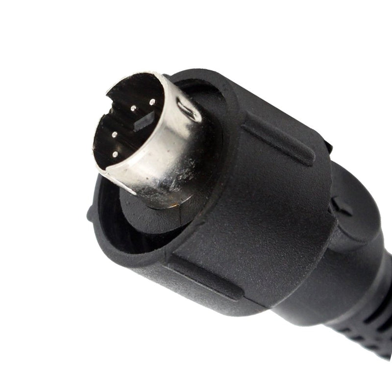 [Australia - AusPower] - KENMAX® 3.5mm Mini Din Plug 6 Pin Connect Throat Vibration Mic Cable for YAESU VX-1R FT-60R VX-110 VX-300 Vertex VX-130 VX-210 VX-400 