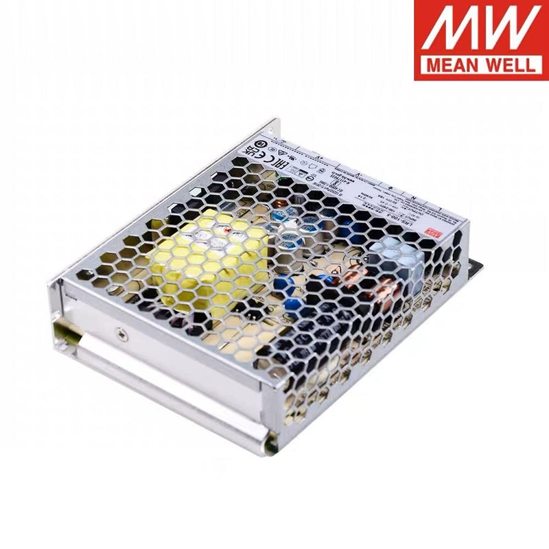 [Australia - AusPower] - Mean Well 5V Power Supply LRS-100-5, Enclosed DC 90W 18A Single Output Switching Power Supply with a Terminal Cover 