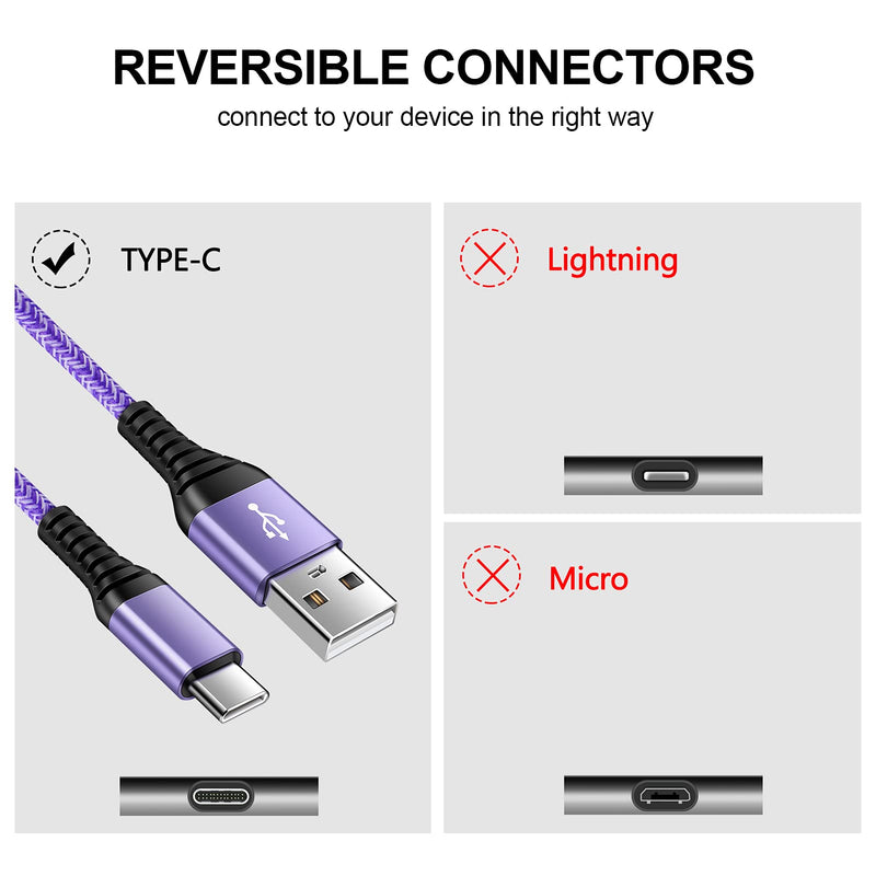 [Australia - AusPower] - C Charger Cable Fast Charging Android Phone Charger C Type Charging Cable USB C Cord 3FT for Samsung Galaxy S21 S20 Ultra Plus FE 5G Note 20 10 9 A10e A01 A11 A12 A20 A21 A31 A32 A42 A50 A51 A52 A71 