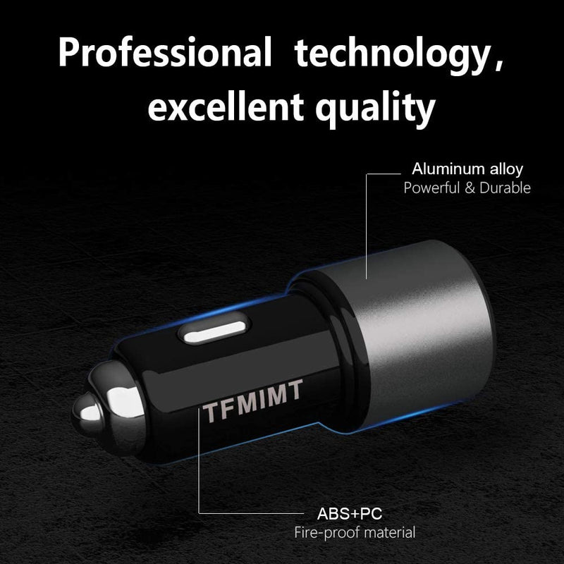 [Australia - AusPower] - TFMIMT Super Fast PD & QC Car Charger, Fast Iphon USB Charger, Fast Power Delivery for MacBook, iPad, iPhone in Car,High Power Rapid Charging Laptop Car Charger Phone Adapter 