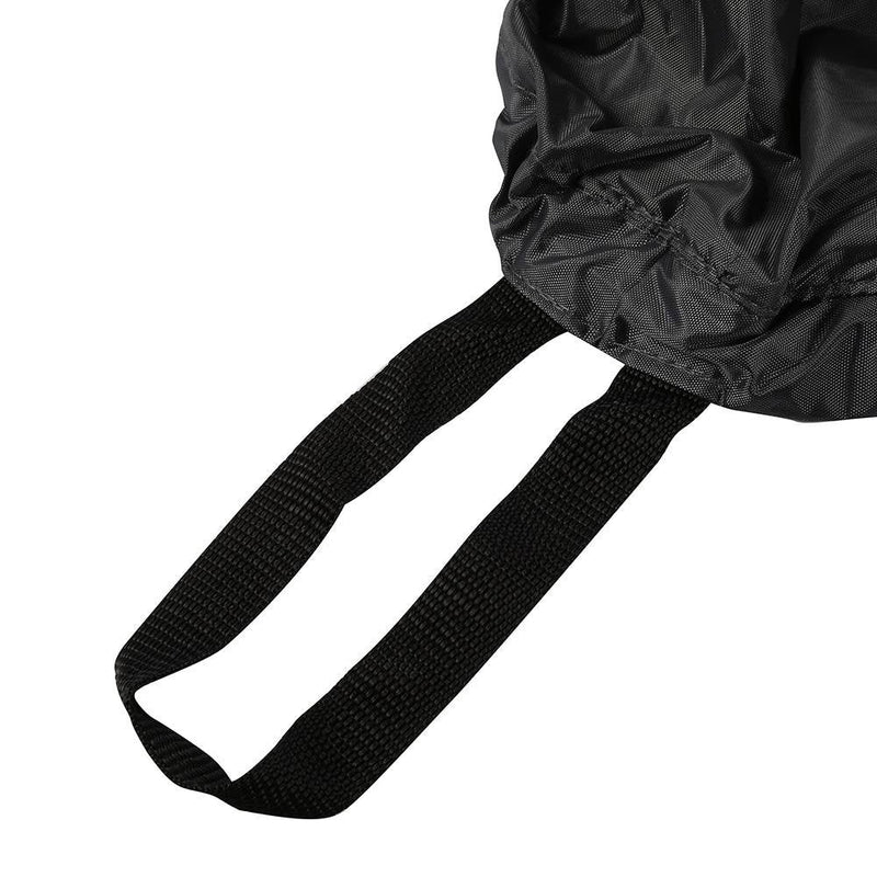 [Australia - AusPower] - Dilwe Kayak Spray Skirt Outdoor Waterproof Adjustable Nylon Water Sports Boat Deck Surf Cover Accessories Black 