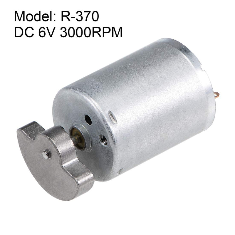 [Australia - AusPower] - uxcell Vibration Motor Strong Power for Massager DC 6V 3000RPM Arch Vibrating Wheel 46x24.2mm 
