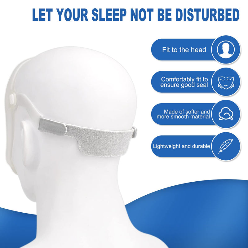 [Australia - AusPower] - 2PCS Headgear with Arms Compatible with DW, Headgear with Arms Compatible with DW Headgear with Arms, Headgear Strap with Arms Compatible with DW 