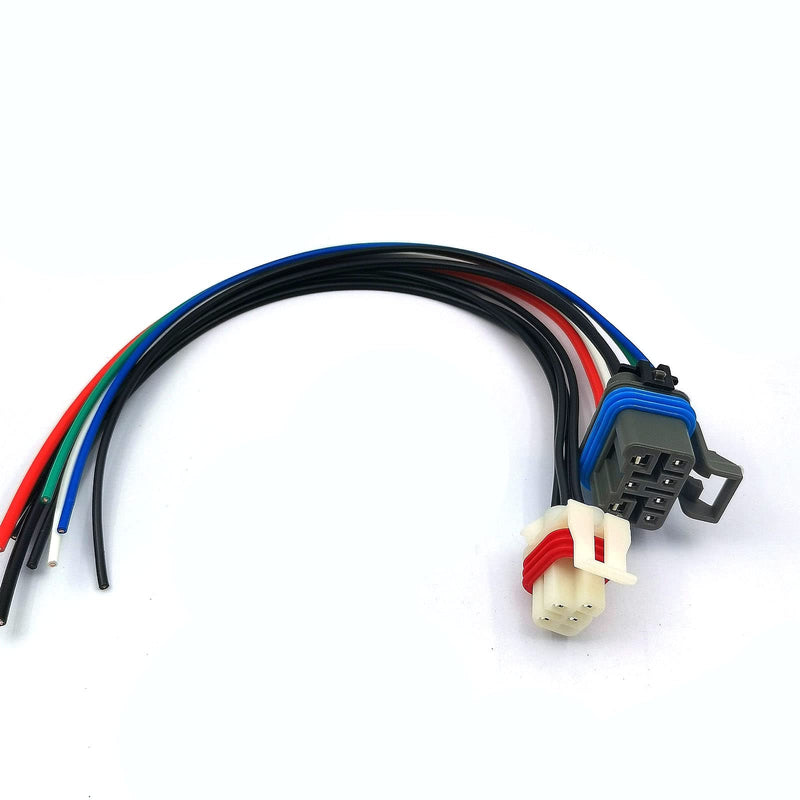 [Australia - AusPower] - DEVMO 88862288 7-Pin and 4-Pin Wire Leads Neutral Safety Switch Connector for 4L60E 4L80E 4L65E 15305887 