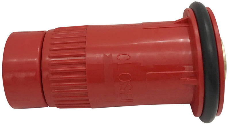 [Australia - AusPower] - SpringSpray 1" NPSH Fire Hose Nozzle Thermoplastic Fire Equipment Heavy Duty Industrial Jet Fog Spray Nozzle 1"NPSH 