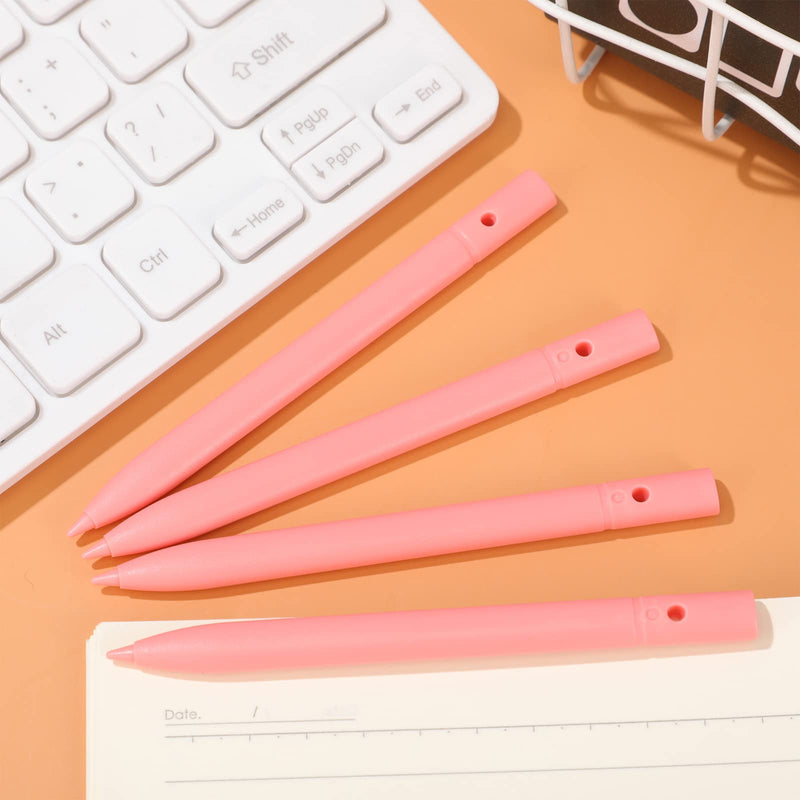 [Australia - AusPower] - 4.5 Inch Replacement Stylus Drawing Pen 4 Pieces Toddler Drawing Tablet Pens Kids' Electronics Pens with 4 Hanging Rope for LCD Writing Tablet (Light Pink) Light Pink 
