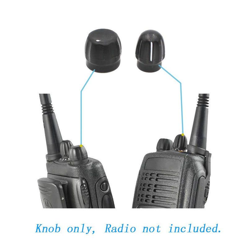 [Australia - AusPower] - Walkie Talkie Volume Knob 6Set Compatible for Motorola CP200 CP200D HT750 HT1250 PR860 PR400 EP450 PTX600 EX500 EX600 Two Way Radio 