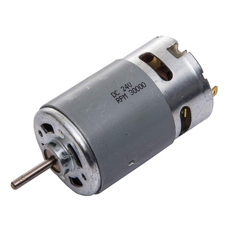 [Australia - AusPower] - weelye 2 Pcs 24V 30000RPM Children's Powered Wheel Electric Motor ,24 Volt Motor Drive Engine Accessory for Car Children Ride on Toys Replacement Parts 