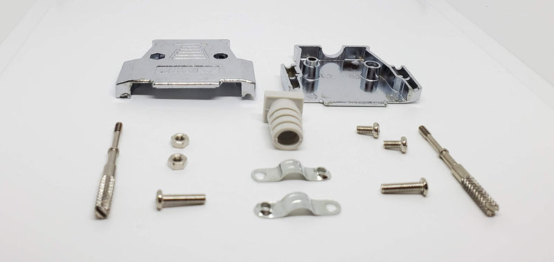 [Australia - AusPower] - Pc Accessories - 6-Pack DB25 Metal Hood with Hardware for DB 25 Male or Female Connectors, Thumb Screws 6 Sets Pack 
