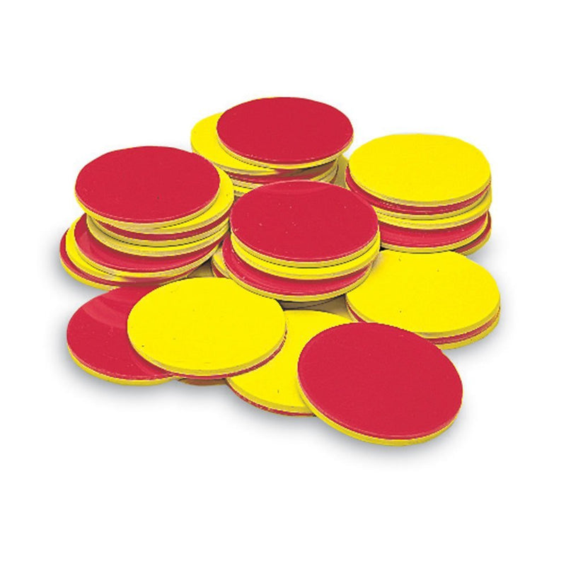 [Australia - AusPower] - hand2mind Foam Round Two-Color Counters Classroom Bulk Kit, Quiet Math Tokens (Pack of 1000) 0 