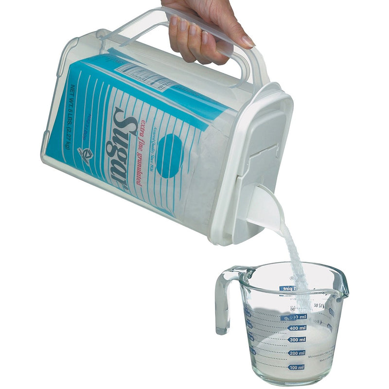 [Australia - AusPower] - Buddeez Sugar Keeper & More [Flip-up Pour SPOUT] BPA Free [Easy-Grip Handle] Made in USA 1 