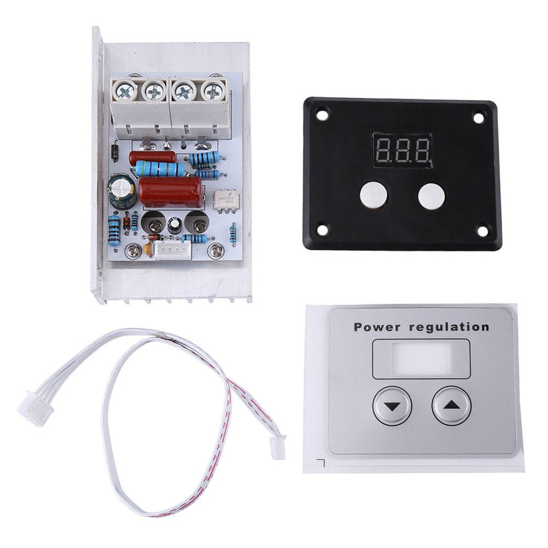 [Australia - AusPower] - 10000W Speed Controller Regulator SCR Digital Voltage Regulator Speed Control Dimmer Thermostat AC 220V 80A 