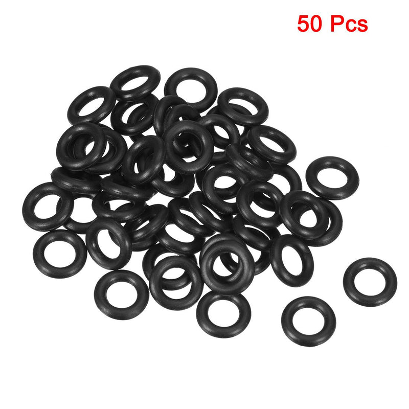 [Australia - AusPower] - uxcell Nitrile Rubber O-Rings 9mm OD 5mm ID 2mm Width, Metric Buna-N Sealing Gasket, Pack of 50 5mmx9mmx2mm 