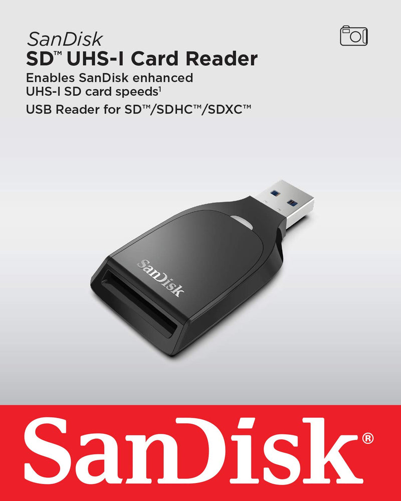 [Australia - AusPower] - SanDisk SD UHS-I Card Reader - SDDR-C531-GNANN 