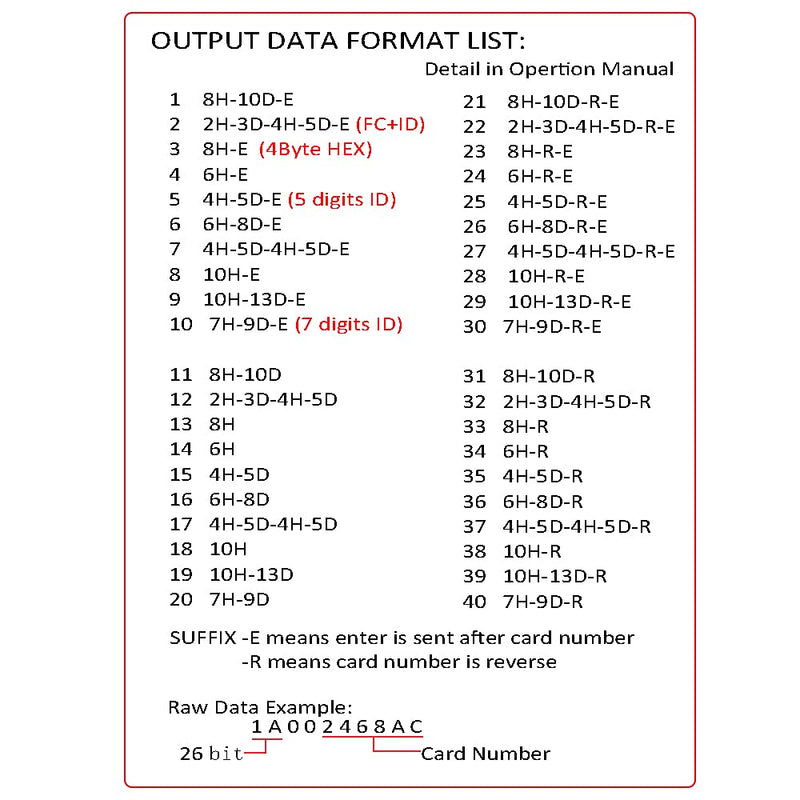 [Australia - AusPower] - RFID Reader 125KHz Reader Reads Both 1326 Family Proximity Cards & EM4100 ID Card USB Reader Emulae Keyboard for Linux Android Win iOS + 2Pcs Card 