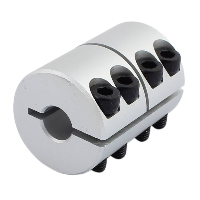 [Australia - AusPower] - uxcell 10mm to 10mm Shaft Coupling 45mm Length 32mm Diameter Coupler Aluminum Alloy Joint Motor for 3D Printer CNC Machine DIY Encoder 10-10mm 