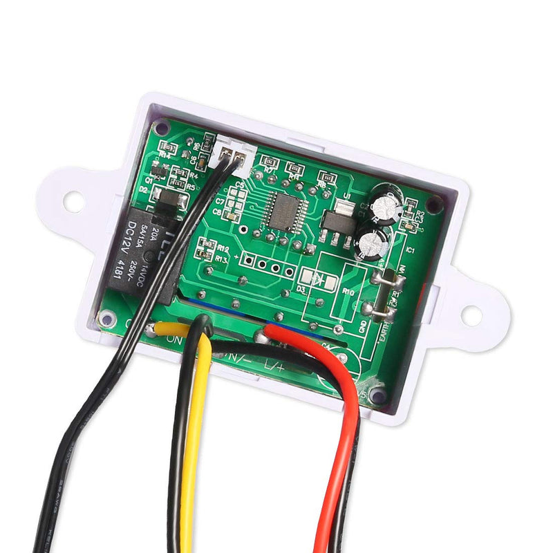 [Australia - AusPower] - Digital LED Temperature Controller Module, XH-W3001 Thermostat Switch with Waterproof Probe, Programmable Heating Cooling Thermostat (12V 10A 120W) 12 V 