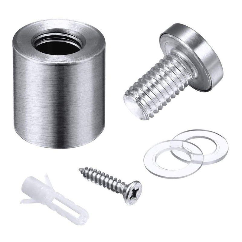 [Australia - AusPower] - GSH 3/4 Inch x 1 Inch Sign Standoffs Mounting Hardware, Wall Standoff Holder Stainless Steel Glass Standoffs Screw for Sign Display, 16 Pack (3/4" x 1") 3/4" x 1" 