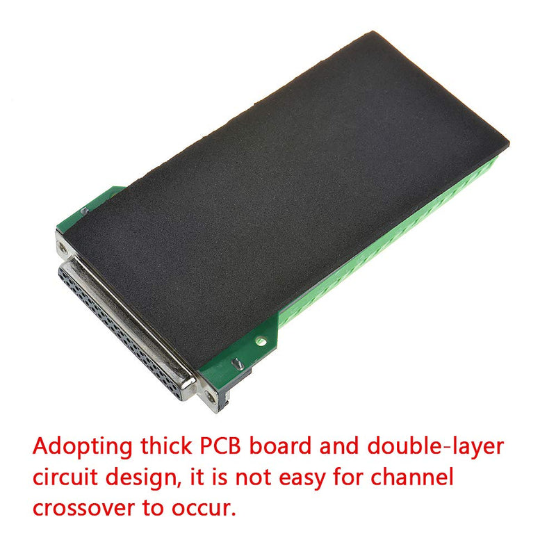 [Australia - AusPower] - ANMBEST DB37 Solderless RS232 D-SUB Serial to 37-pin Port Terminal Female Adapter Connector Breakout Board 