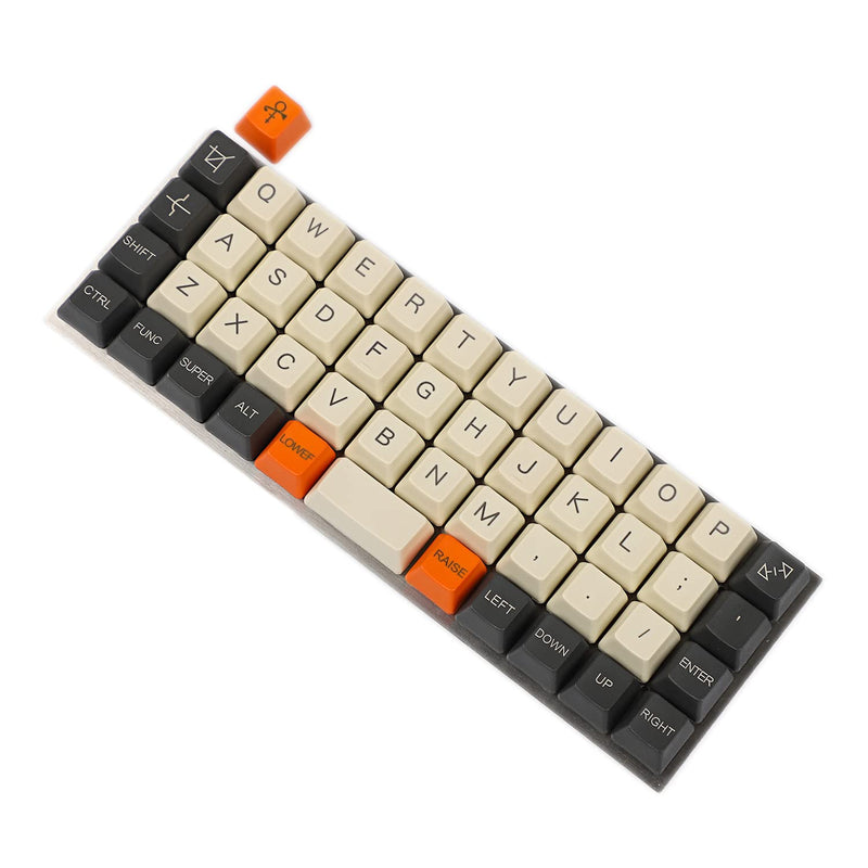 [Australia - AusPower] - YMDK Carbon Laser-Etched Top Print OEM Keycap 1.5mm PBT for MX Switches Planck Niu40 Preonic Keyboard (Top Printed)(Only Keycap) Carbon Top Print 