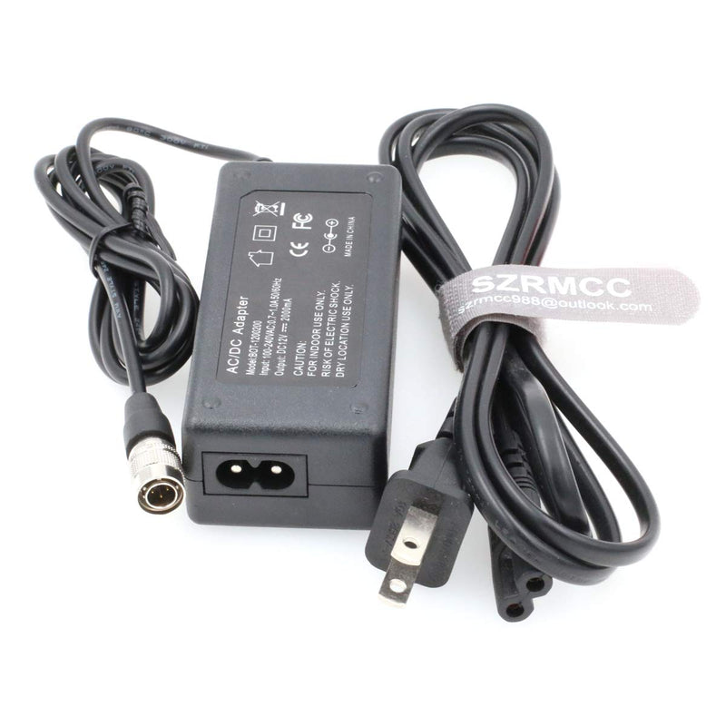 [Australia - AusPower] - SZRMCC Sound Devices 688 644 633 702T Zoom F4 F8 ZAXCOM 12V 2A Hirose 4 Pin Male AC DC Power Adapter 