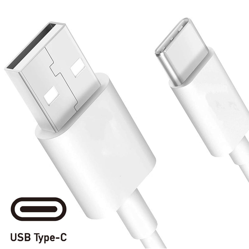 [Australia - AusPower] - Samsung Fast Adaptive Wall Adapter Charger for Galaxy S10 Lite S9 Plus Note 9 S8 Note 8 EP-TA20JBE - 4 Foot Type C/USB-C Cable and OTG Adapter - White 