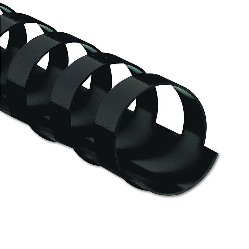 [Australia - AusPower] - Fellowes Binding Combs Plastic Black 5/8 Inch 25 Pack (52324) 