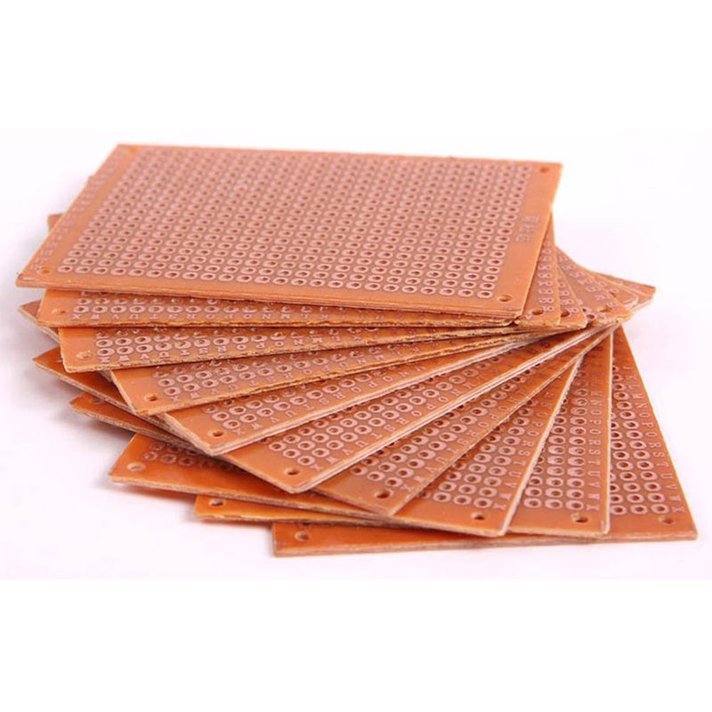 [Australia - AusPower] - HiLetgo 20pcs 5x7cm Bakelite DIY Prototype Board PCB 5 * 7cm Universal Breadboard Test Prototype Boards High Quality for Arduino DIY Electronics Experiments 