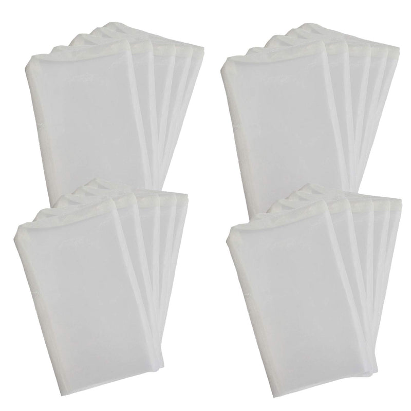 [Australia - AusPower] - Rosineer Premium Nylon Filter Bags Combo, 2" x 3", 20 PCS - 36, 72, 90, 120 Micron Sizes, 5 Bags Each Size - Double Stitching, Zero Blowouts 