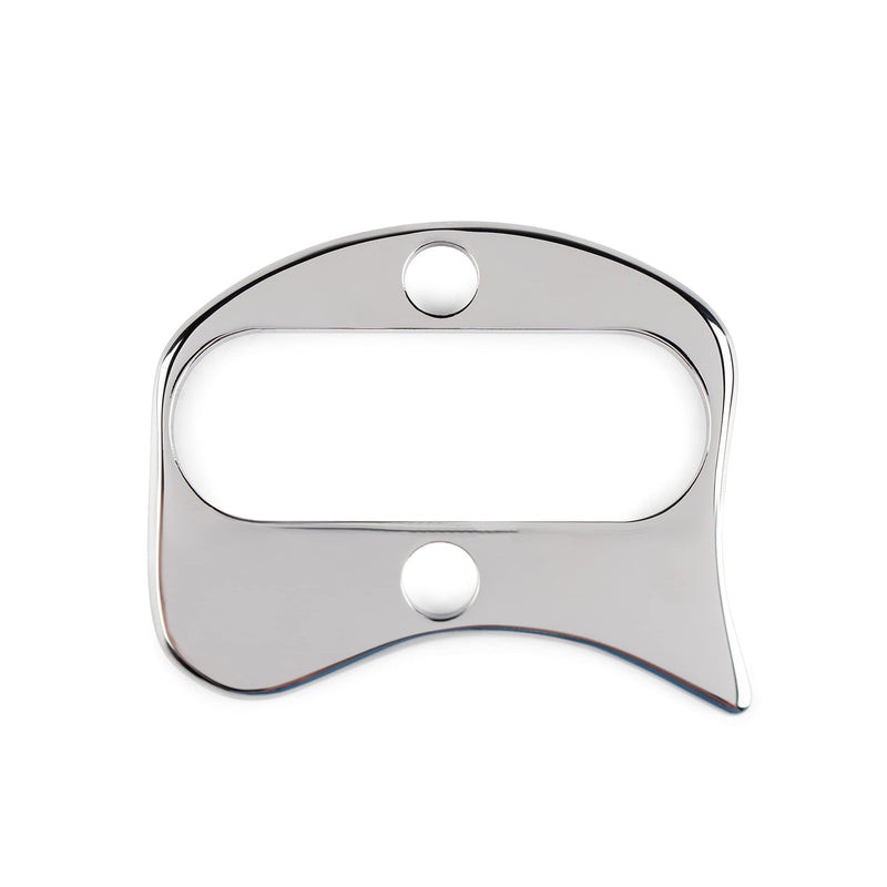 [Australia - AusPower] - Kanjo - Pain Relief Gua Sha Myofascial Tool - Stainless Steel Muscle Scraper Tool - Help Relieve Pain, Muscle Tension & Improve Circulation - Scraping Massage Tool for Soft Tissue Release 