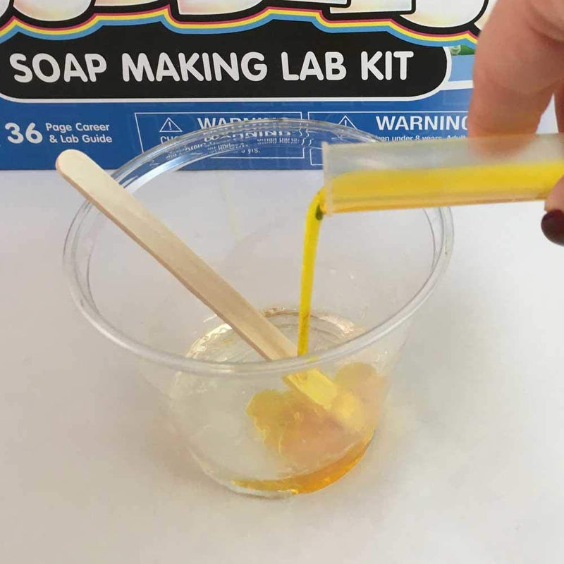 [Australia - AusPower] - hand2mind Soap Making Kit Science Kit for Kids 8-12, Kids Science Kit with Guide, DIY Hand Soap, Oatmeal Soap, Scented Soap, and Dried Flowers Soap Bar, STEM Toys, 8 Science Experiments 