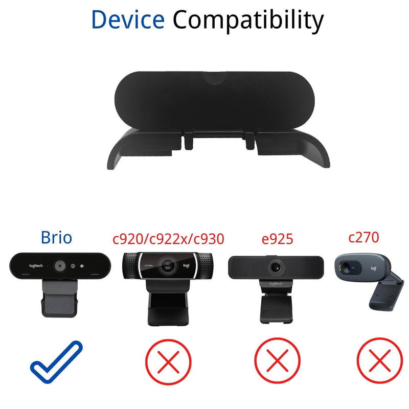 [Australia - AusPower] - MoimTech Webcam Cover Compatible with Logitech Brio 4K Webcam, Camera Lens Privacy Webcam Covers for Logi Brio hd 4K Pro 
