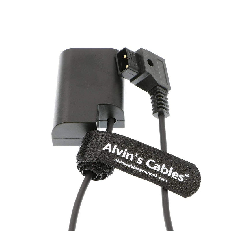 [Australia - AusPower] - Alvin's Cables D-Tap to DMW DCC12 DC Coupler Coiled Cable DMW-BLF19 Dummy Battery Adapter for Panasonic DMC GH3 GH4 GH5 GH5s Camera 