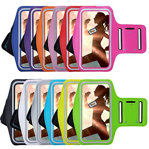 [Australia - AusPower] - Urvoix Galaxy S7 / S6 / S6 Edge / S5 / S8 /iPhone X Armband, Sports Running Jogging Gym Arm Band with Key Holder for Samsung A5 / J5 / ON5 / S8/iPhone X 