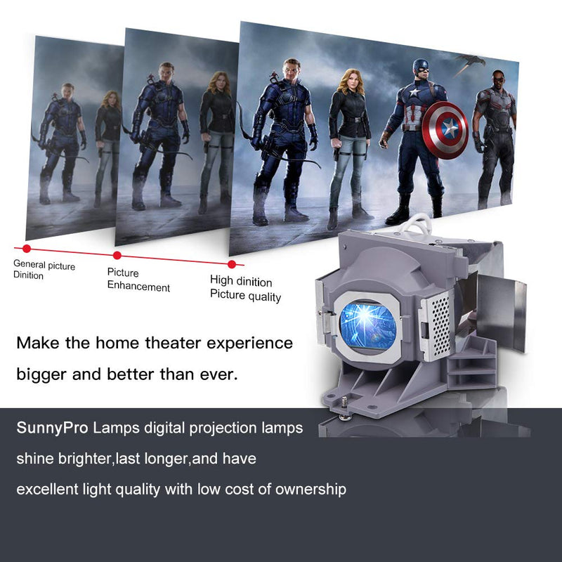 [Australia - AusPower] - SunnyPro RLC-092/RLC-093 Replacement Projector Lamp Compatible for Viewsonic PJD5153 PJD5155 PJD5255 PJD5353LS PJD6350 