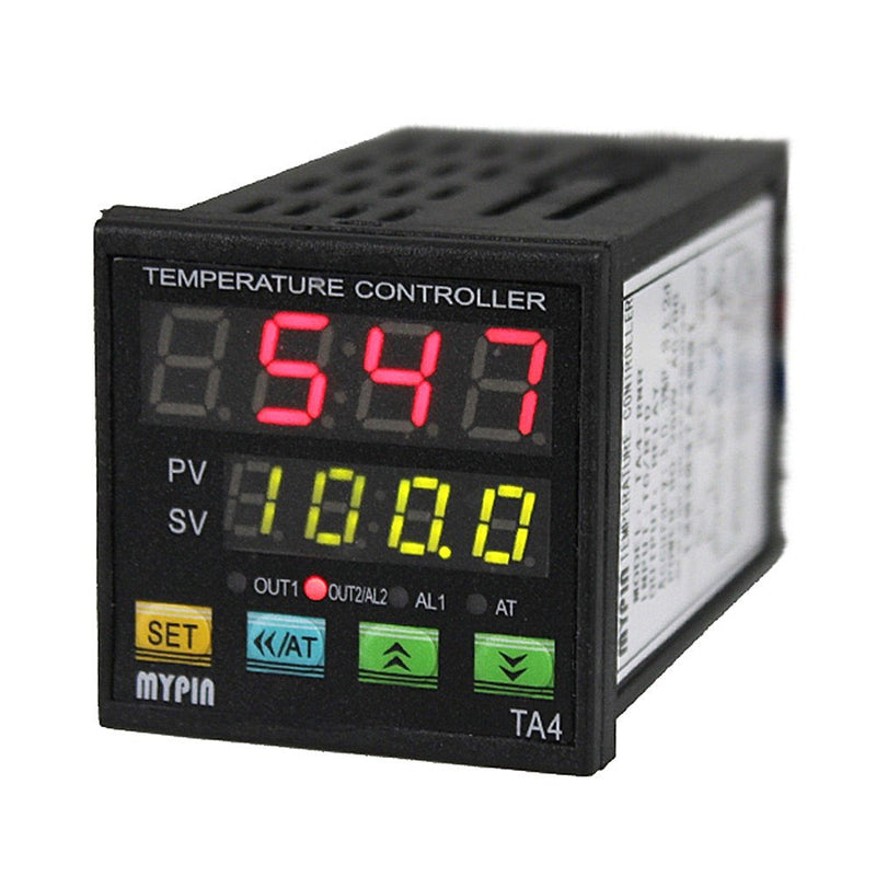 [Australia - AusPower] - AGPtek® Universal Digital PID Temperature Controller RNR Control Out Dual display For Fahrenheit(F) and Celsius(C) 