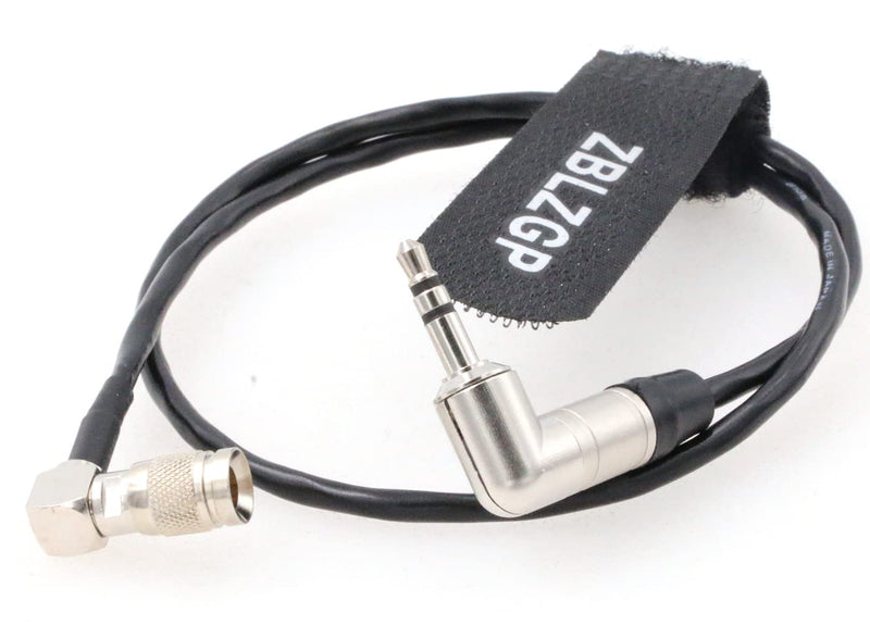 [Australia - AusPower] - ZBLZGP DIN 1.0 2.3 BNC to Right Angle 3.5mm Jack UltraSync ONE Timecode Cable for DSLR Cameras (Right Angle din 1.0/2.3) Right angle din 1.0/2.3 