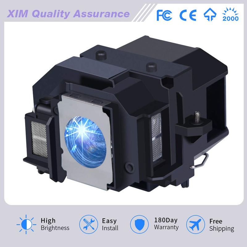 [Australia - AusPower] - XIM ELPLP41/ V13H010L41 Replacement Projector Lamp Compatible for Epson EMP-S52 S6 X5 X52 X56E X6 EX21 EX30 EX50 EX70 EX90 H281B H283A H283B H283C H284A H284B H285A H285C H330A H330B H330C H371A HC700 